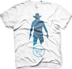 Westworld - Blue Circuit Cowboy T-Shirt