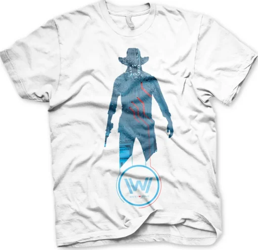 Westworld - Blue Circuit Cowboy T-Shirt