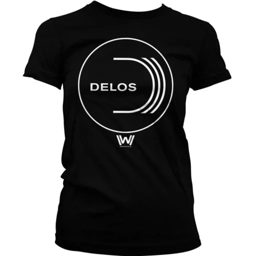 Westworld DELOS Logo Girly Tee