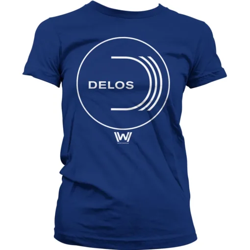 Westworld DELOS Logo Girly Tee