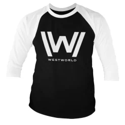 Westworld Logo Baseball 3/4 Sleeve Tee