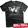 Westworld Poster Big & Tall T-Shirt