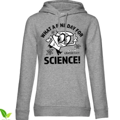 What A Fine Day For Science Girly Hoodie
