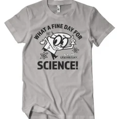 What A Fine Day For Science T-Shirt