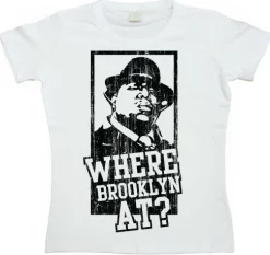 Where Brooklyn At Girly T-shirt