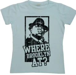 Where Brooklyn At Girly T-shirt