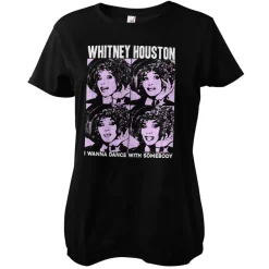 Whitney Houston Pop Art T-Shirt Girly Tee