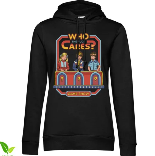 Who The F*ck Cares Epic Hoodie Girly Hoodie