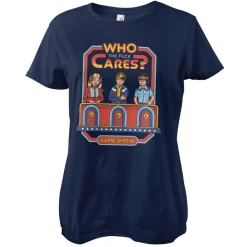 Who The F*ck Cares Girly Tee