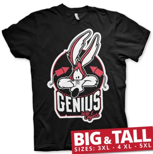 Wile E. Coyote - Genius Big & Tall T-Shirt