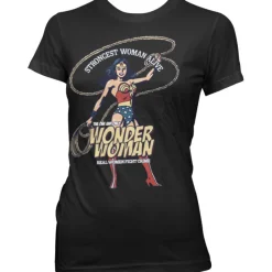 Wonder Woman - Strongest Woman Alive Girly Tee
