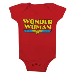 Wonder Woman Logo Baby Body