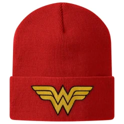 Wonder Woman Patch Beanie