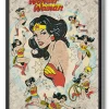 Wonder Woman Retro Poster
