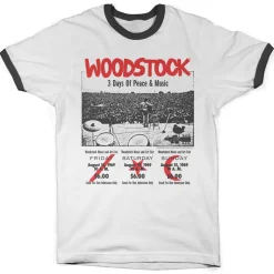 Woodstock - 3 Day Ticket Ringer Tee