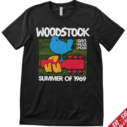 Woodstock - Summer Of 1969 Big & Tall T-Shirt