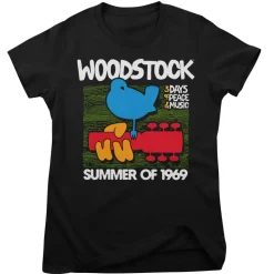 Woodstock - Summer Of 1969 Girly Tee