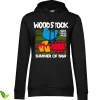 Woodstock - Summer Of 1969 Girly Hoodie