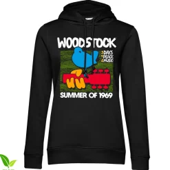 Woodstock - Summer Of 1969 Girly Hoodie
