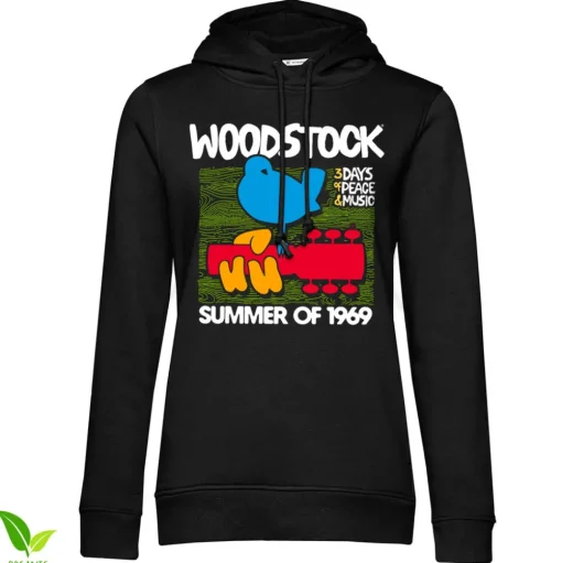 Woodstock - Summer Of 1969 Girly Hoodie