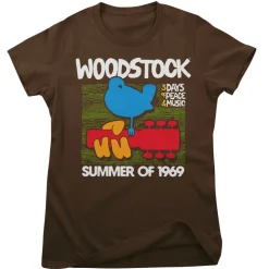 Woodstock - Summer Of 1969 Girly Tee
