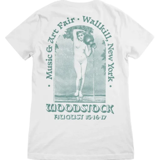 Woodstock Music & Art Fair Girly Tee