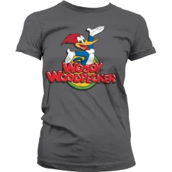 Woody Woodpecker Classic Logo Girly Tee