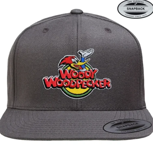 Woody Woodpecker Classic Logo Premium Snapback Cap