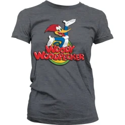 Woody Woodpecker Classic Logo Girly Tee