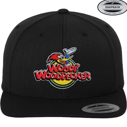 Woody Woodpecker Classic Logo Premium Snapback Cap