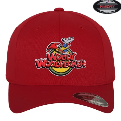 Woody Woodpecker Classic Logo Flexfit Cap