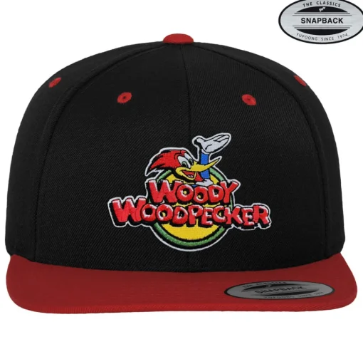 Woody Woodpecker Classic Logo Premium Snapback Cap
