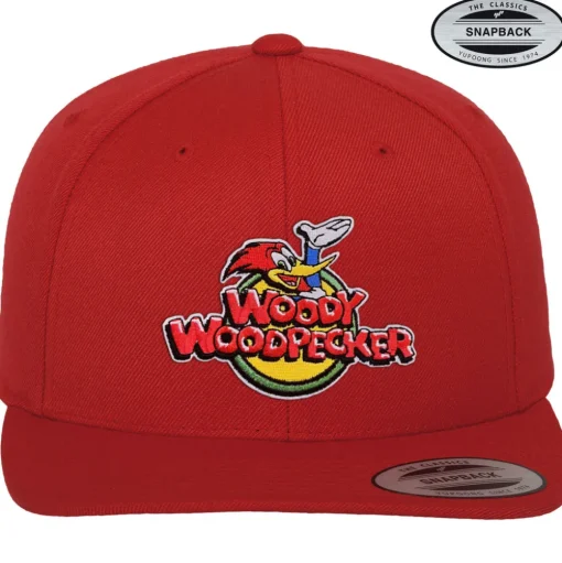 Woody Woodpecker Classic Logo Premium Snapback Cap