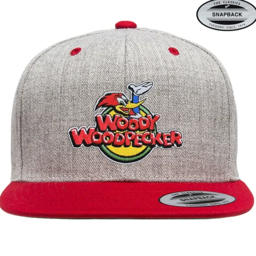 Woody Woodpecker Classic Logo Premium Snapback Cap