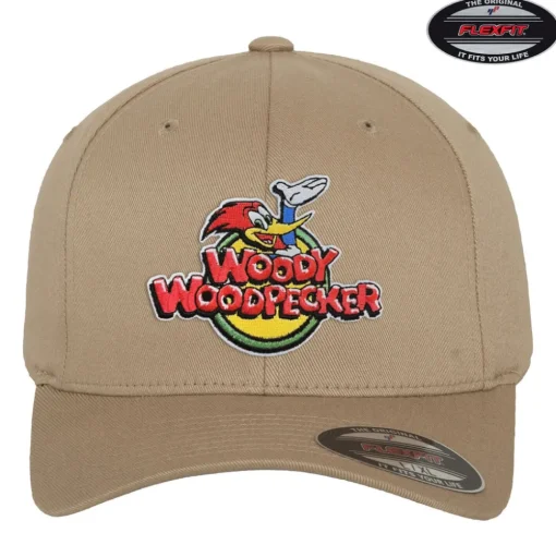 Woody Woodpecker Classic Logo Flexfit Cap