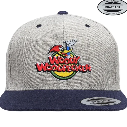 Woody Woodpecker Classic Logo Premium Snapback Cap