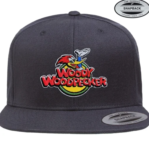 Woody Woodpecker Classic Logo Premium Snapback Cap