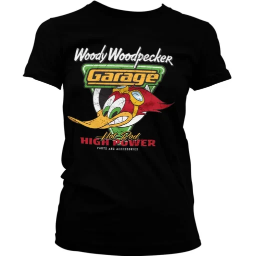 Woody Woodpecker Garage Girly Tee