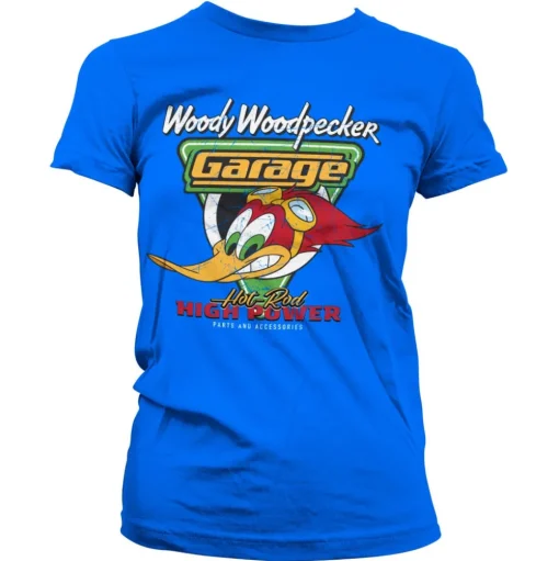 Woody Woodpecker Garage Girly Tee