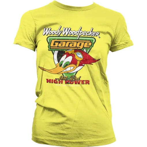Woody Woodpecker Garage Girly Tee