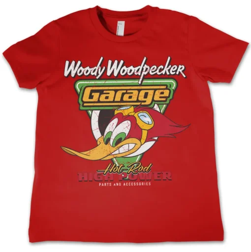 Woody Woodpecker Garage Kids Tee
