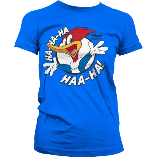 Woody Woodpecker HAHAHA Girly Tee