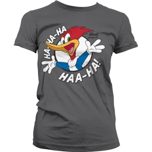 Woody Woodpecker HAHAHA Girly Tee