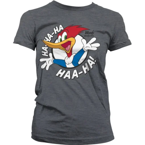 Woody Woodpecker HAHAHA Girly Tee