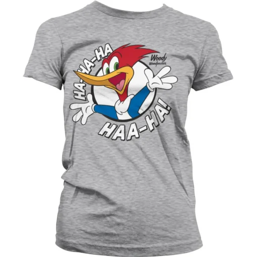 Woody Woodpecker HAHAHA Girly Tee