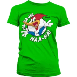 Woody Woodpecker HAHAHA Girly Tee