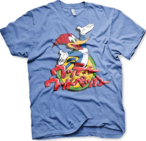 Woody Woodpecker Washed Japanese Logo T-Shirt