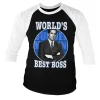 World's Best Boss Baseball 3/4 Sleeve Tee