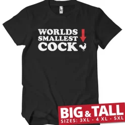 Worlds Smallest Cock Big & Tall T-Shirt