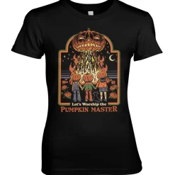 Worship The Pumpkin Master Girly Tee